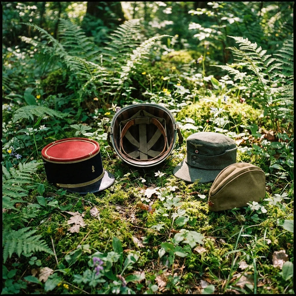 casquettes militaires Image