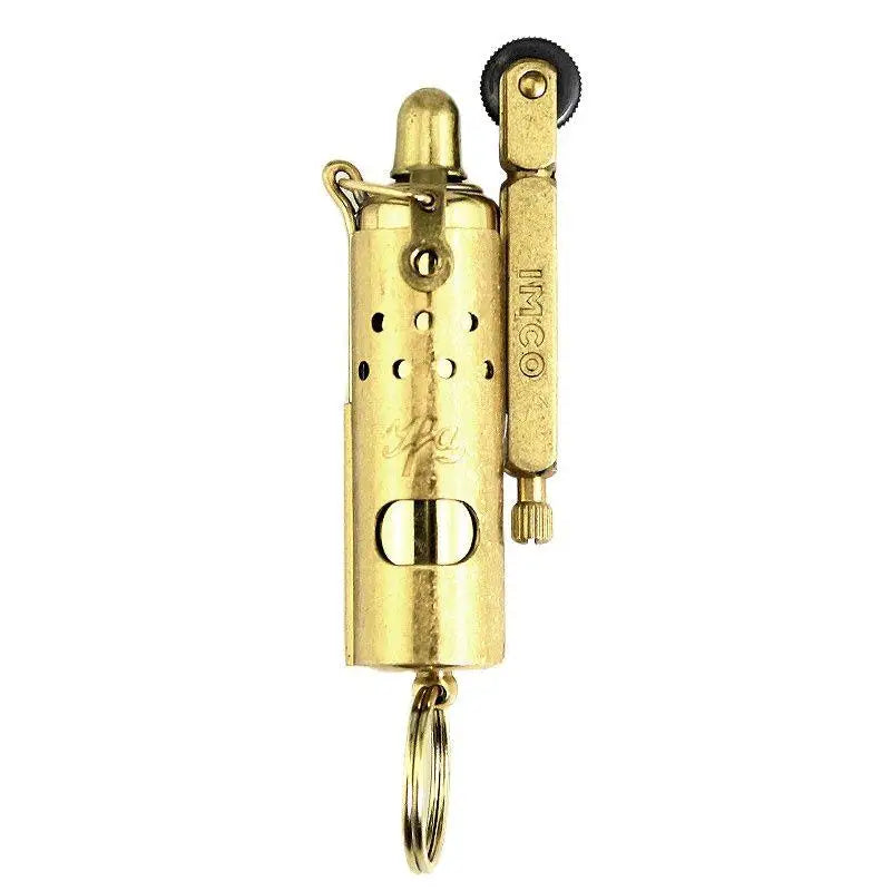 Briquet tempête vieux campeur Image
