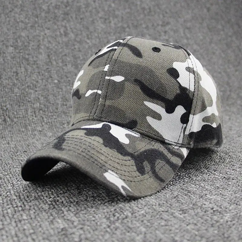 Casquette militaire camouflage Image