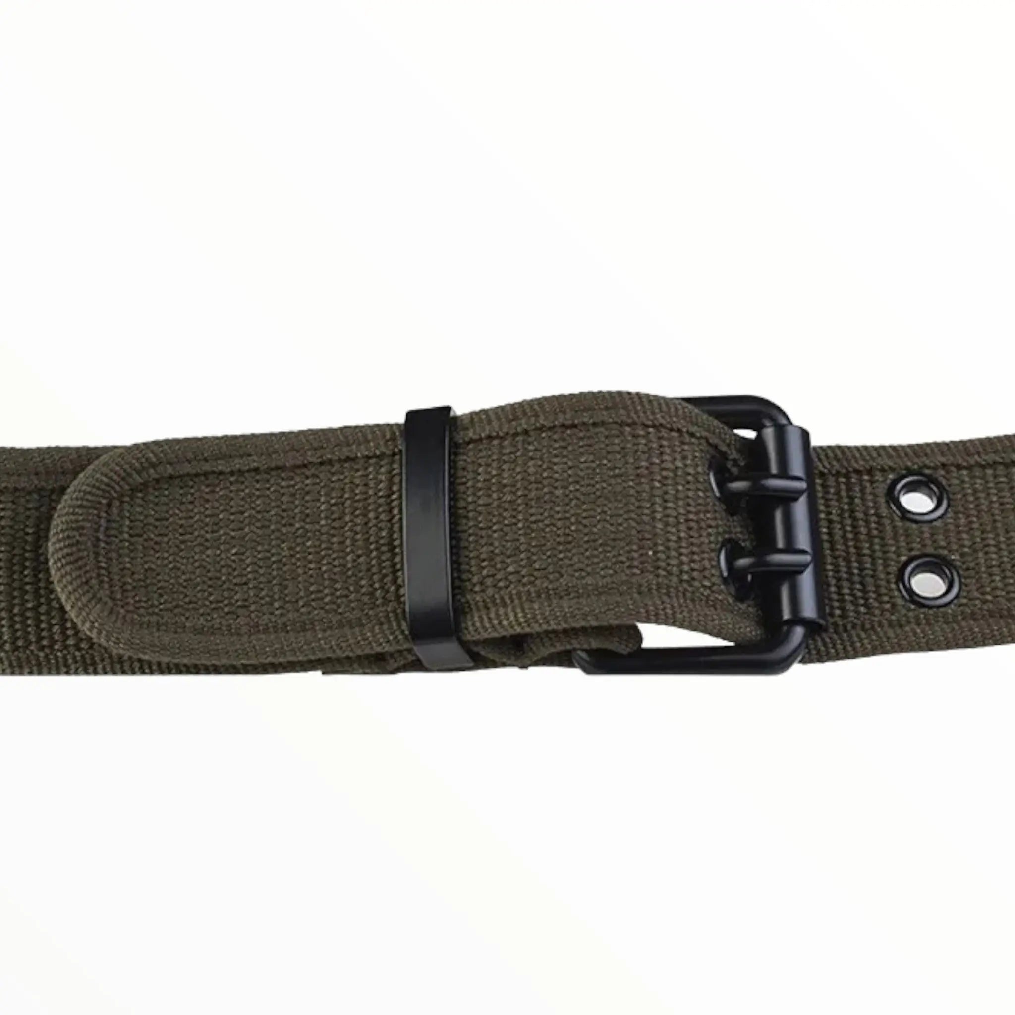 Ceinture homme toile militaire Image