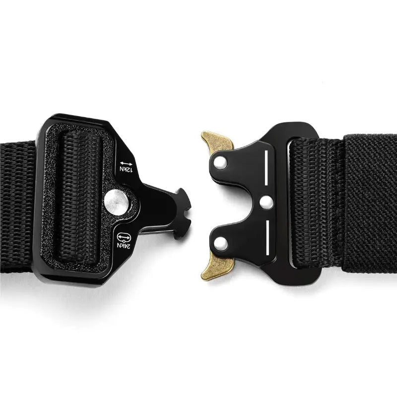 CEINTURE MILITAIRE AVEC BOUCLE EN MÉTAL Image