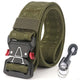 CEINTURE VERTE AVEC PORTE CLÉS
