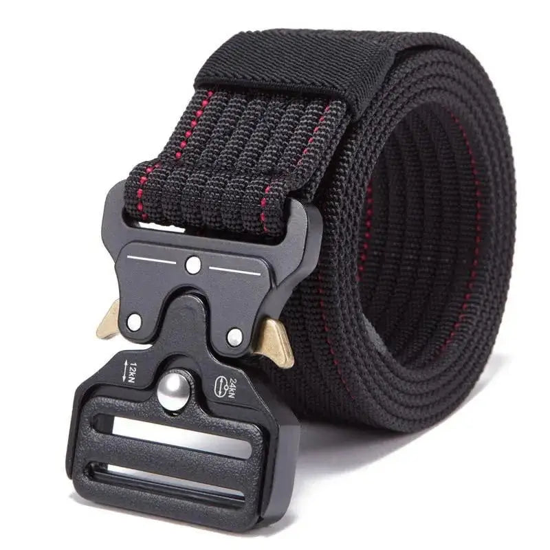 CEINTURE MILITAIRE EN NYLON ROUGE Image