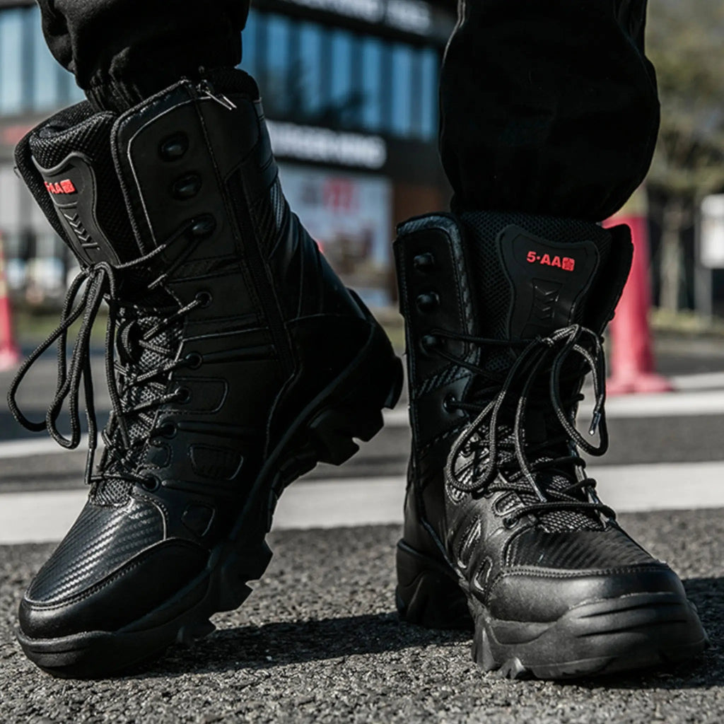 Chaussure homme style rangers