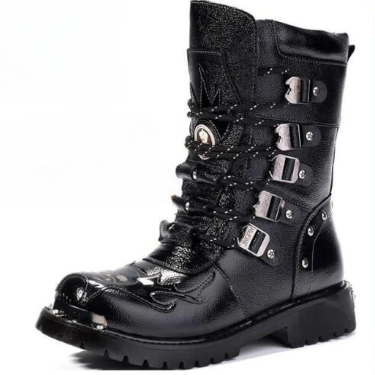 Chaussure rangers femme