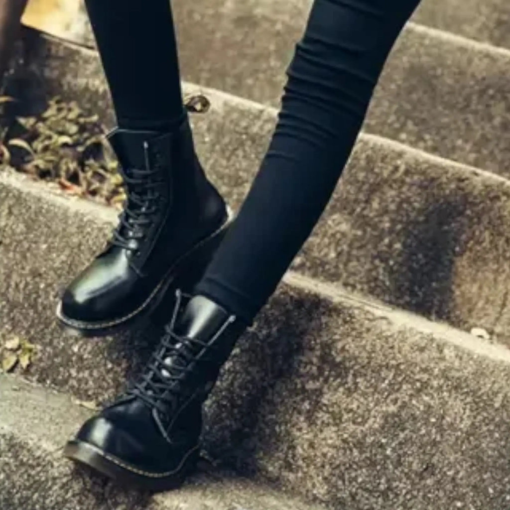 Chaussures style rangers femme