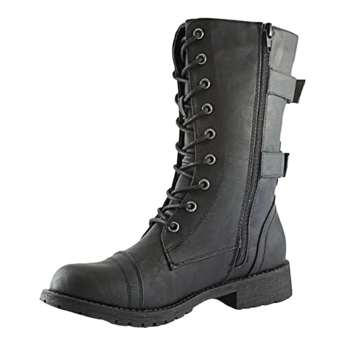 Chaussures style rangers femme