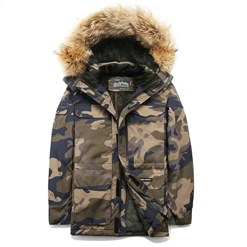 Doudoune militaire camouflage Image