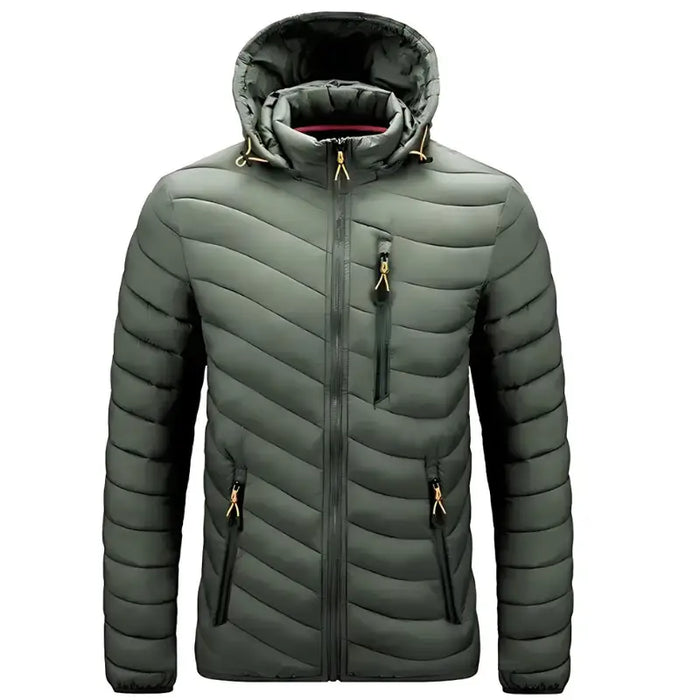 Doudoune militaire vert