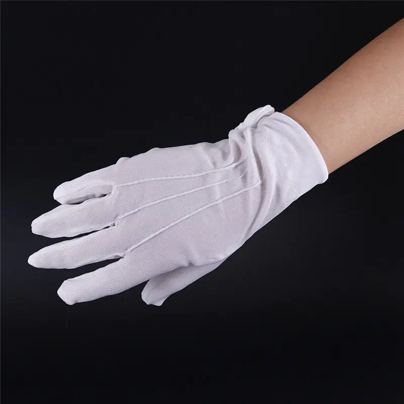 Gant blanc ceremonie militaire