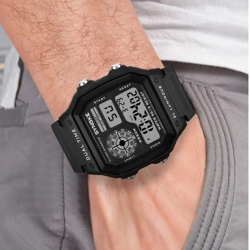 Homme montre militaire Image