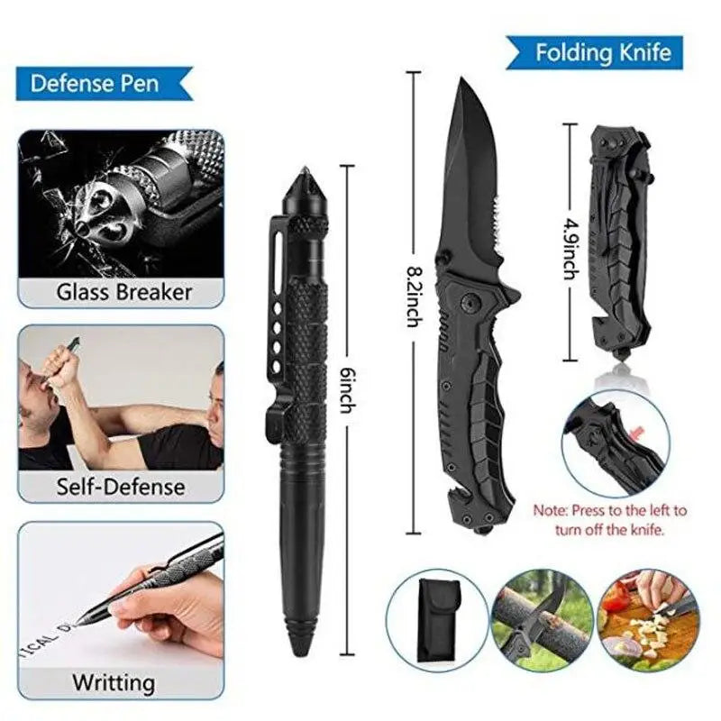KIT DE SURVIE - EN NYLON HAUTE DENSITÉ 600D