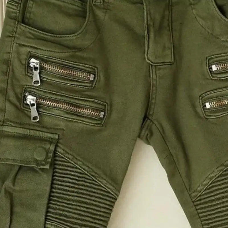 Pantalon moto treillis Image