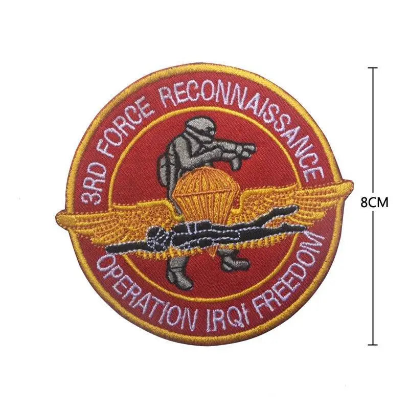 Patch militaire velcro