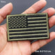 DRAPEAU US VERT ET NOIR