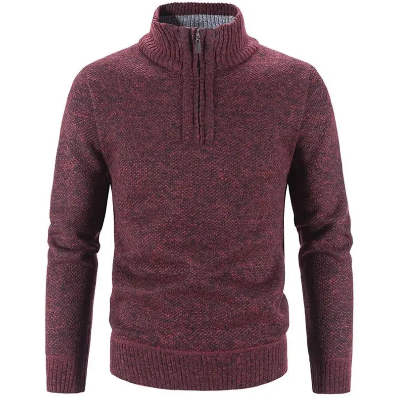 Pull style militaire homme