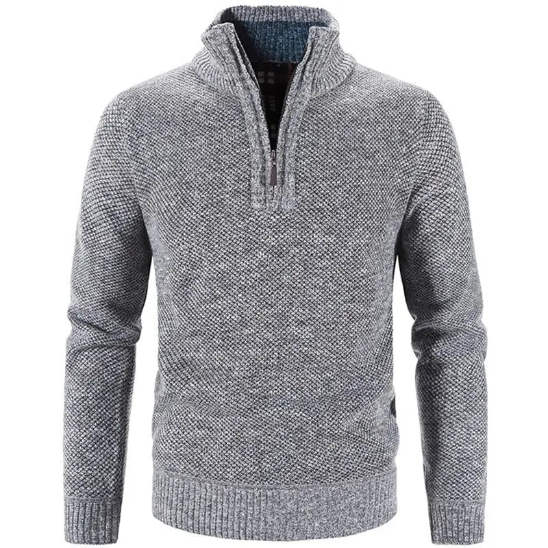 Pull style militaire homme