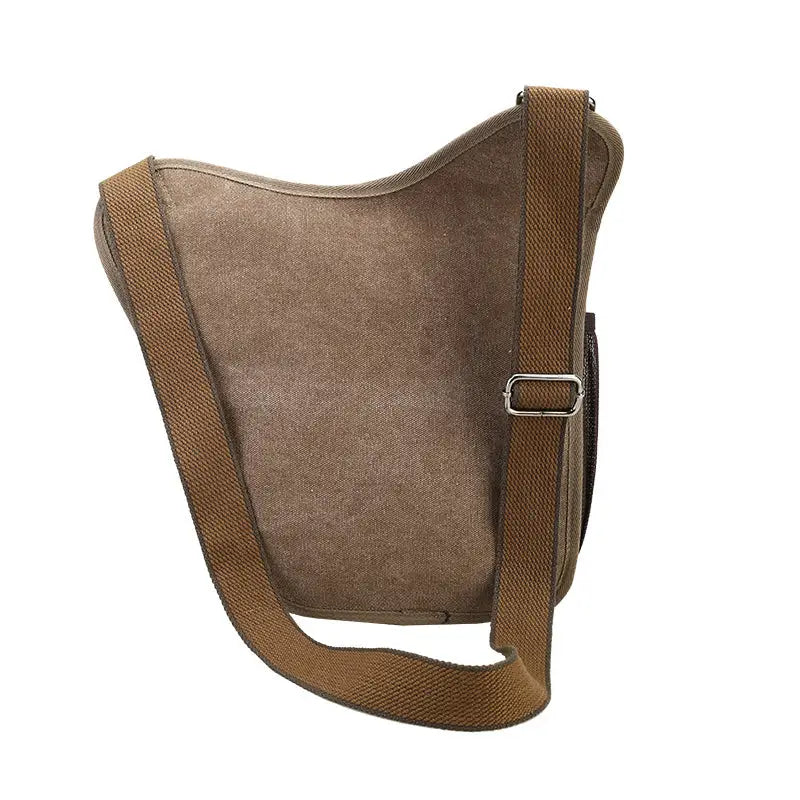 SAC A EPAULE VINTAGE DE TYPE MILITAIRE