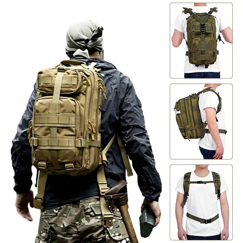 SAC A DOS MILITAIRE - GRANDE CAPACITÉ Image