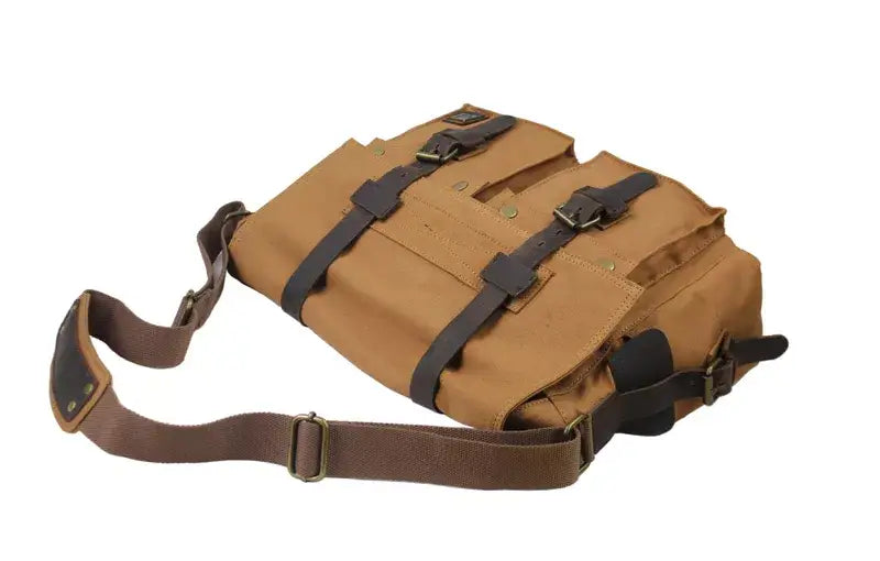 SAC MILITAIRE VINTAGE EN TOILE