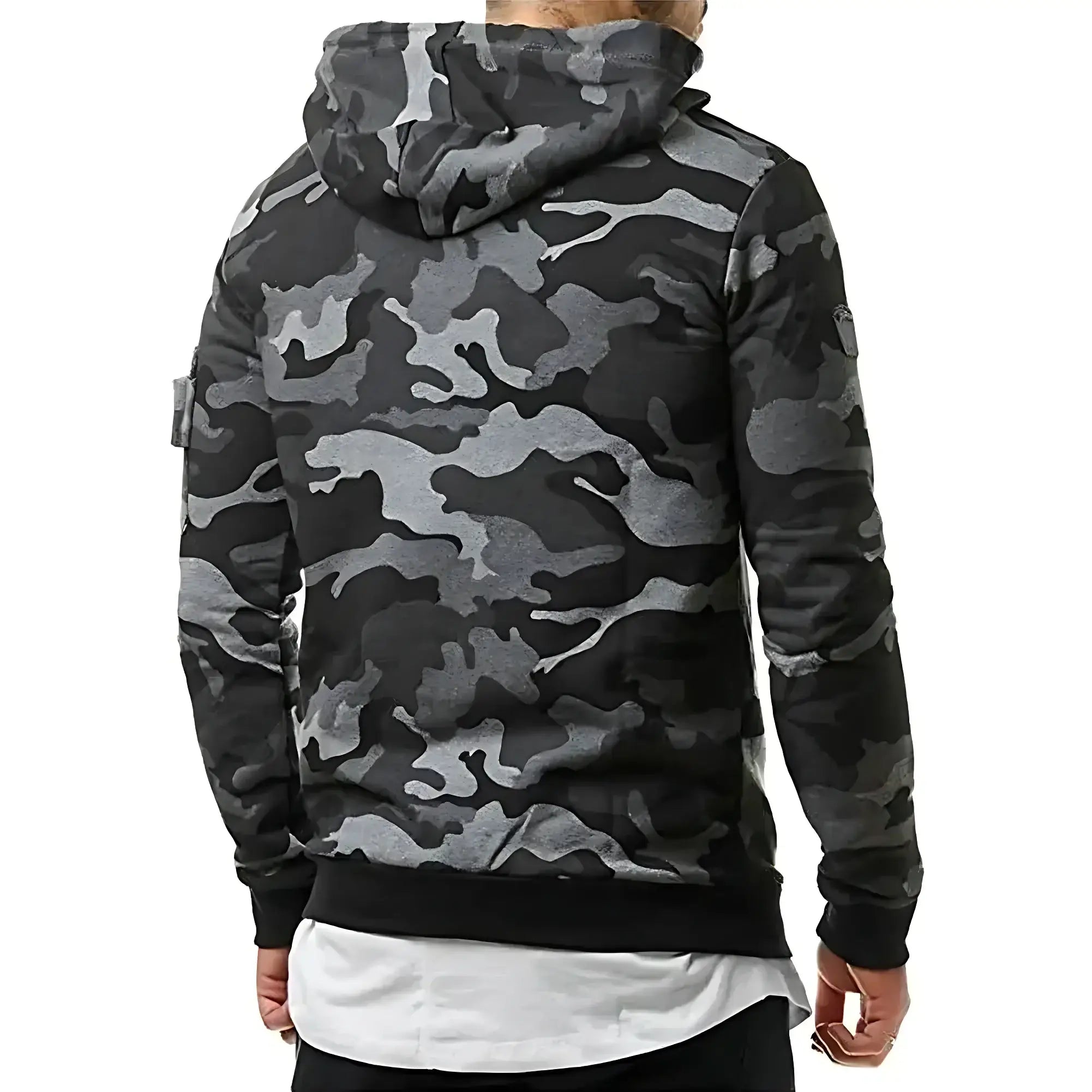 SWEAT MILITAIRE STYLE COTE DE MAILLE Image