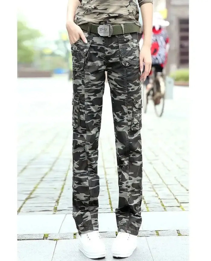 TREILLIS FEMME EN 100% COTON