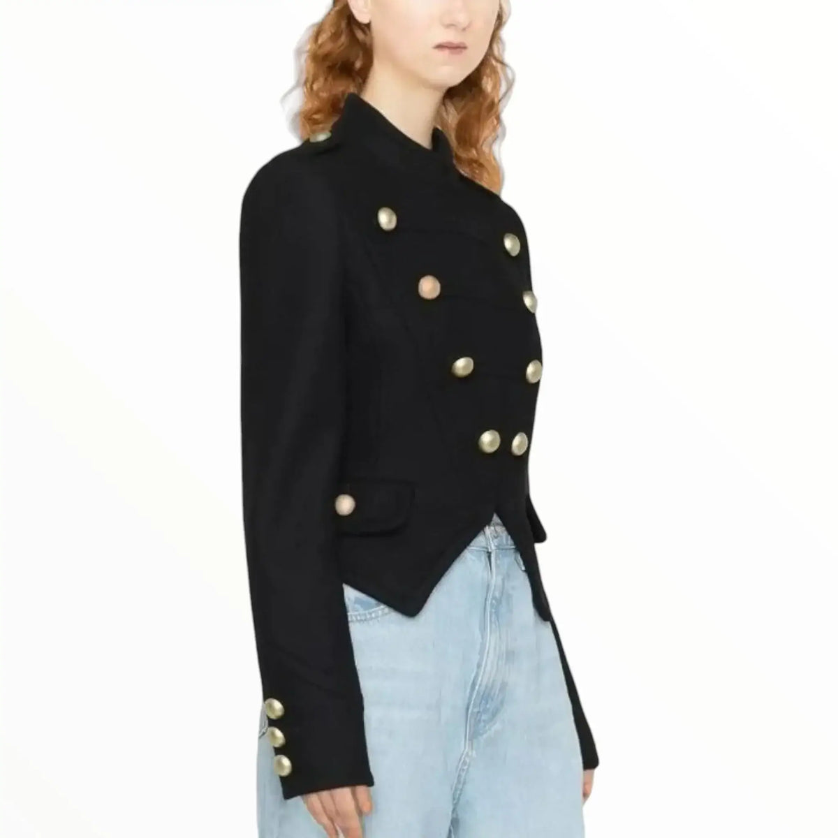 Veste blazer militaire femme