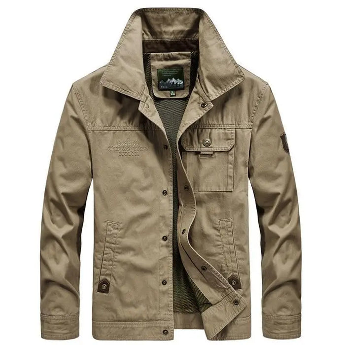 Veste kaki homme militaire
