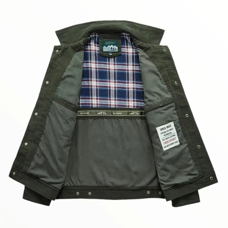 Veste militaire homme été