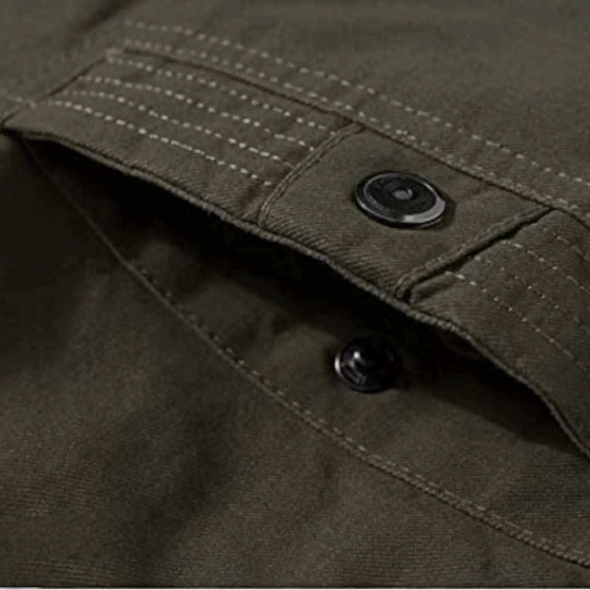 Veste militaire longue homme Image